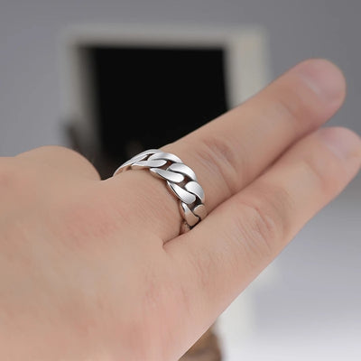 Anillo Hip-Hop Dorado Brillante para Hombre - Estilo Europeo y Americano - Image 3