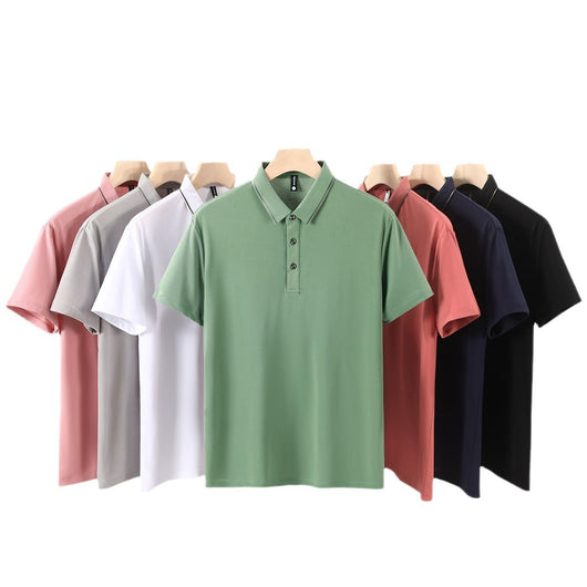 Polo de Algodón Mercerizado Peinado 180g - Acabado Plateado Premium - Image 5