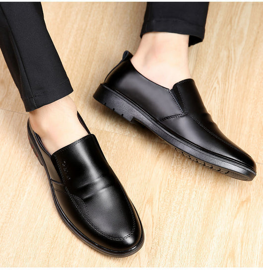 Zapatos de Cuero Respirable para Hombre - Elegancia Casual y Profesional - Image 12