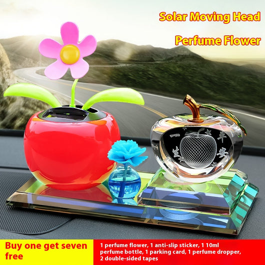Adorno Perfumado para Auto con Cabeza Móvil y Cristal Tallado - Image 14