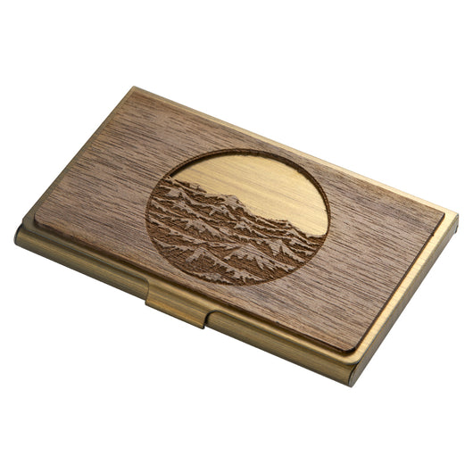 Tarjetero Ejecutivo de Acero Inoxidable y Madera con Grabado Personalizado - Image 6