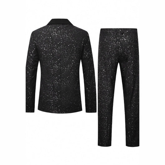 Conjunto de Traje Brillante para Hombre - Saco y Pantalón - Image 4