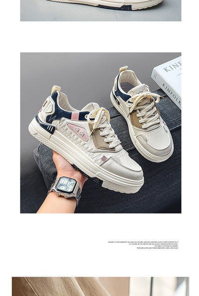 Tenis Blancos Deportivos Estilo Tendencia Nacional - Zapatillas Versátiles para Estudiantes - Image 10
