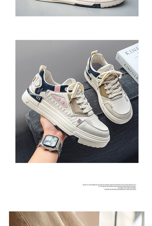 Tenis Blancos Deportivos Estilo Tendencia Nacional - Zapatillas Versátiles para Estudiantes - Image 10