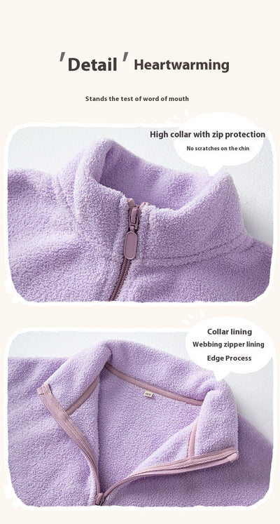 Abrigo Infantil de Cuello Alto Acolchado Térmico - Image 28