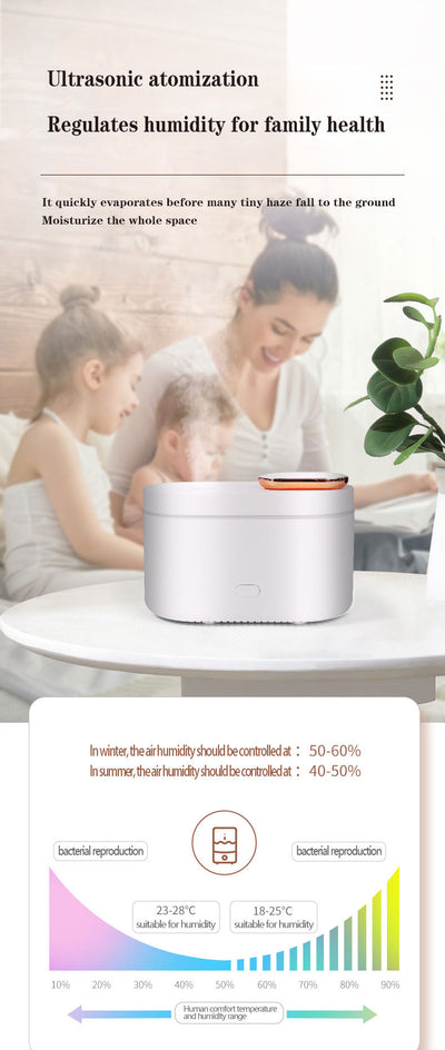 Difusor Ultrasónico Portátil con Aromaterapia y Humificador - Image 12
