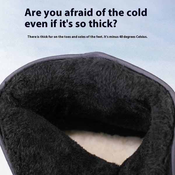 Botas de Nieve Impermeables con Forro Térmico - Calor y Tracción para Invierno
