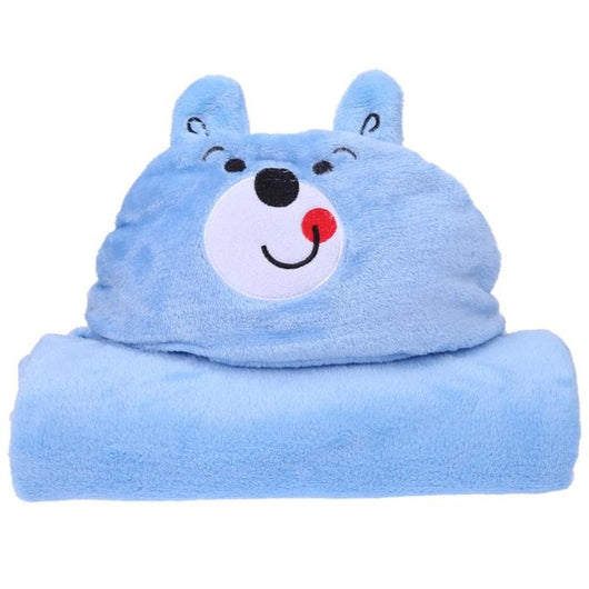 Bata de Baño Infantil con Capucha - Toalla Suave con Diseño de Animales - Image 4