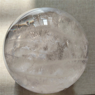 Esfera de Cristal Blanco Natural para Decoración - Image 4