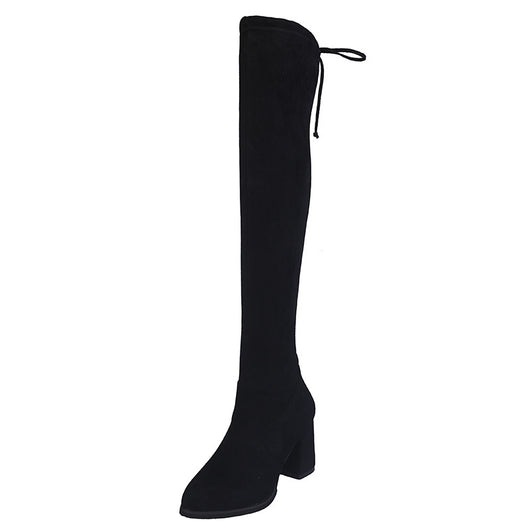 Botas Elásticas de Tacón Alto para Otoño - Image 2