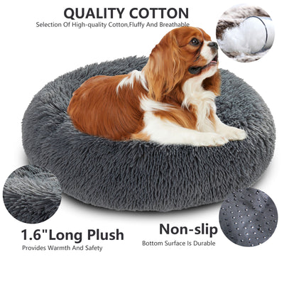 Cama Donut para Perros - Cómoda Felpa Suave Lavable - Image 74