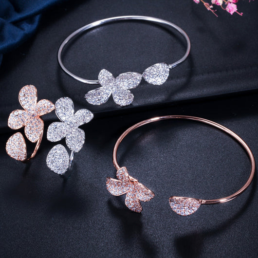 Pulsera y Anillo Ajustable de Dos Piezas - Diseño Versátil - Image 7