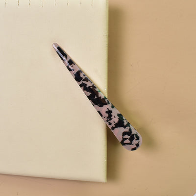 Pinza para Cabello Acrílico Estilo Coreano - Diseño Cuerno de Buey Grande - Image 6