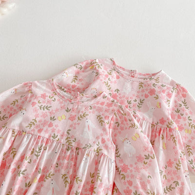 Mameluco Floral para Bebé Diseño Conejito - Image 27