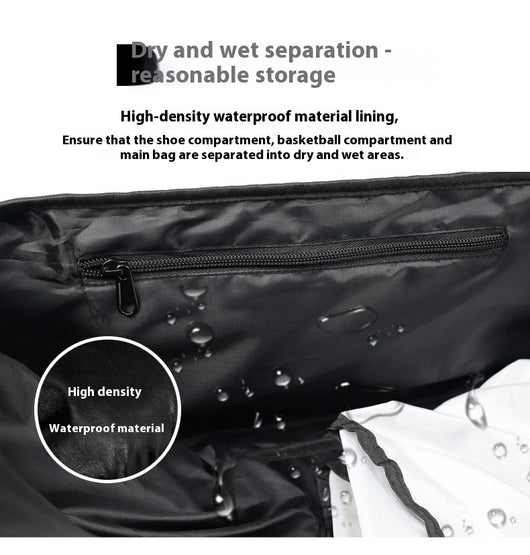 Bolsa Deportiva Crossbody con Compartimento para Zapatos - Image 7