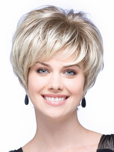 Peluca Corta Texturizada Estilo Mom Voluminosa - Cobertura Capilar Moderna - Image 8