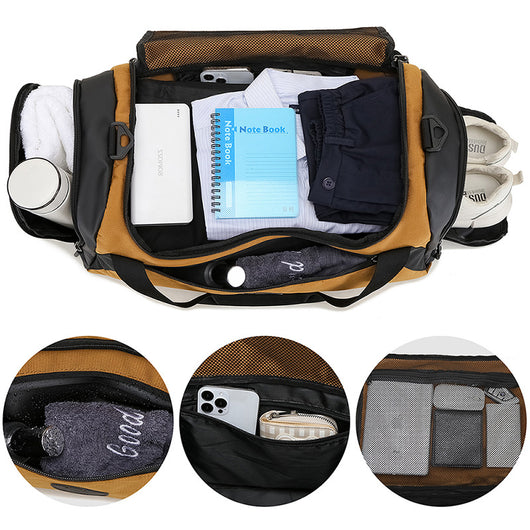 Bolsa Deportiva Multifuncional con Compartimento Seco y Húmedo para Hombre - Image 11