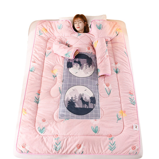 Edredón Grueso Tipo Almohada con Mangas - Quilt Perezoso para Dormitorio - Image 21