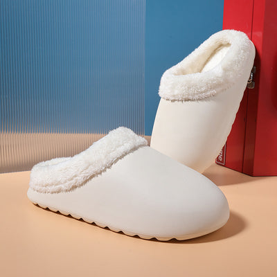 Pantuflas Térmicas Antideslizantes para Parejas - Algodón Impermeable - Image 11