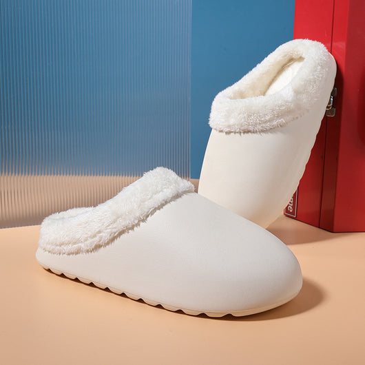 Pantuflas Térmicas Antideslizantes para Parejas - Algodón Impermeable - Image 11
