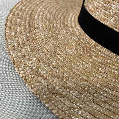 Sombrero de Paja para Mujer con Ala Extra Grande Protección Solar Verano - Image 12