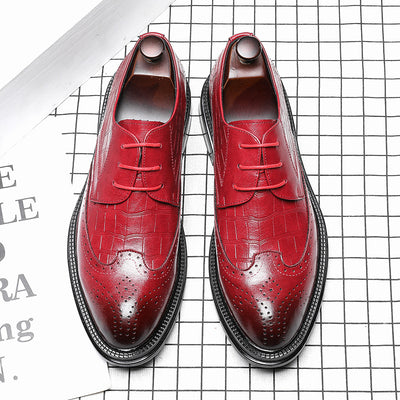 Zapatos de Cuero para Hombre con Punta Afilada y Caña Media - Image 18
