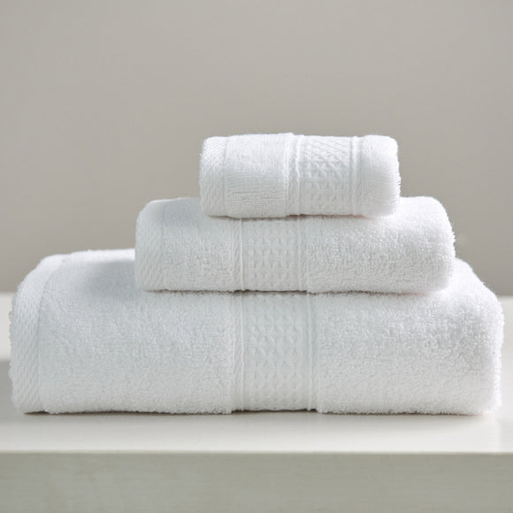Juego de Toallas de Baño Cuadradas Minimalistas 100% Algodón Puro