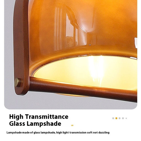 Lámpara Colgante Retráctil Estilo Vintage Americano para Dormitorio