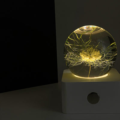 Lámpara Nocturna Pequeña Diente de León y Girasol 8cm - Decoración de Escritorio - Image 12