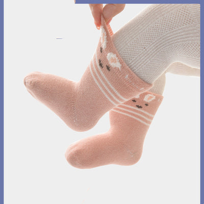 Calcetines Infantiles Little Doctor Primavera Otoño Diseño Adorable - Image 4