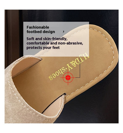 Sandalias Planas Tipo Francés con Punta Abierta para Mujer - Image 27