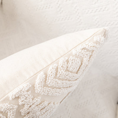 Funda de Almohada Nórdica Minimalista Moderna con Costura Tufted Geométrica 3D - Image 17