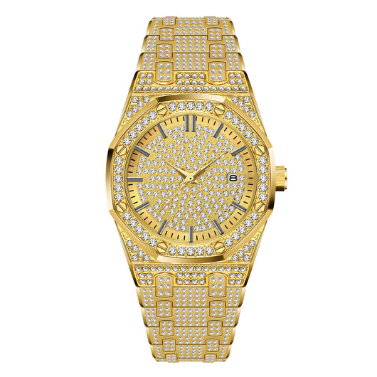 Reloj Hip Hop Starry Liu Ding con Diamantes Incrustados - Image 12