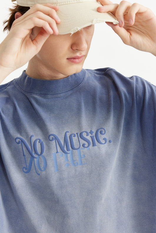 Playera Estampada 3D con Tinte Degradado para Hombre - Primavera y Verano - Image 22