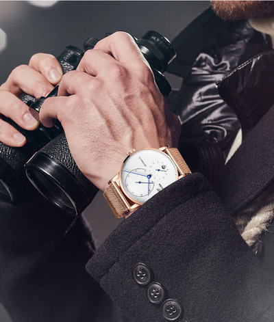 Reloj Mecánico Hombre Fondo Transparente Resistente al Agua - Image 11