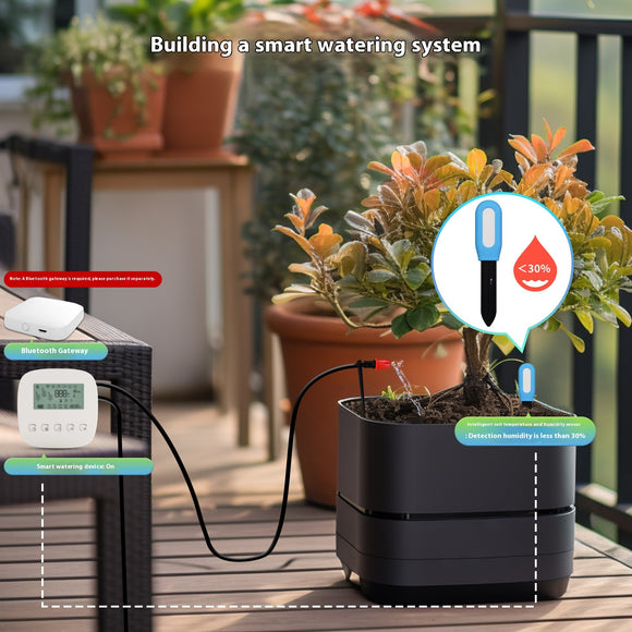 Medidor Inteligente de Temperatura para Suelo con Bluetooth y Control Graffiti