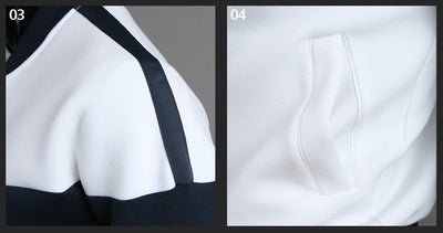 Chaqueta para Hombre con Diseño de Costuras Decorativas en Cinta - Image 10