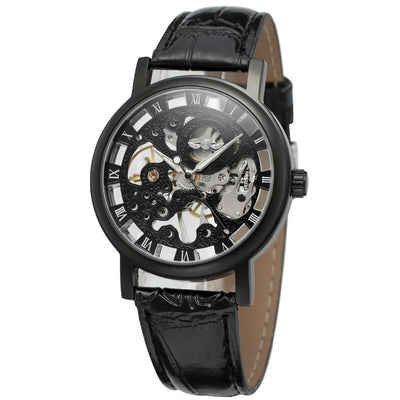 Reloj Mecánico Hombre Estilo Retro Romana con Diseño Hueco - Image 12