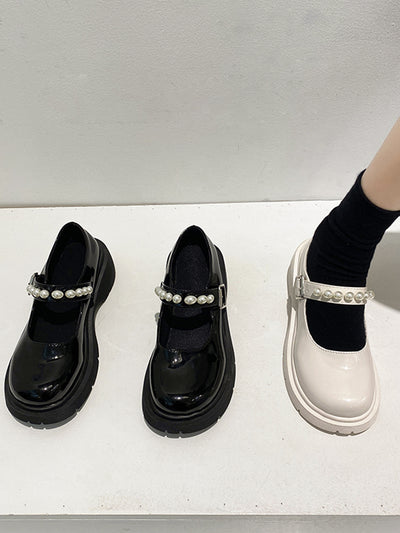 Zapatos Mary Jane Retro Británicos de Cuero para Mujer con Suela Gruesa Estilo Soft Girl - Image 13