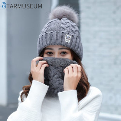 Gorro de Invierno Tejido en Lana y Acrílico para Mujer - Image 5