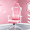 Silla Gamer Rosa para Computadora - Comodidad y Estilo