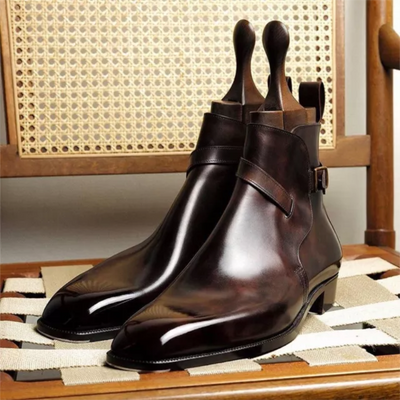 Botas Cortas para Hombre con Hebilla - Diseño Moderno - Image 5