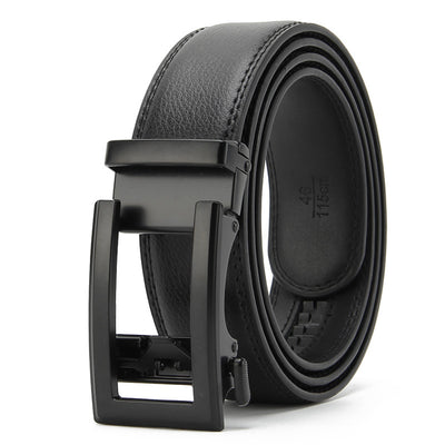 Cinturón de Cuero Automático para Hombre - Hebilla Inteligente Piel Genuina - Image 5