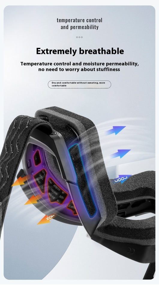 Gafas de Espejo Deportivas Antideslizantes de Doble Capa para Nieve - Image 33