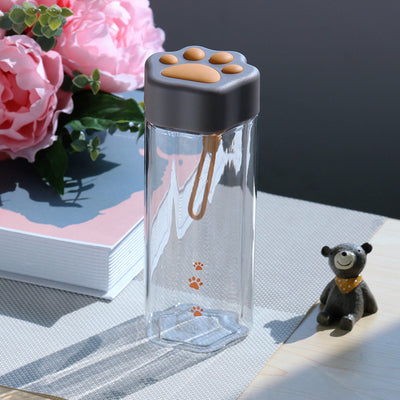 Vaso de Agua con Diseño de Patitas de Gato - Image 13