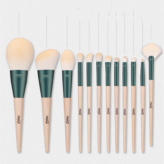 Set de 12 Brochas de Maquillaje Profesional - Kit Completo para Principiantes - Image 6