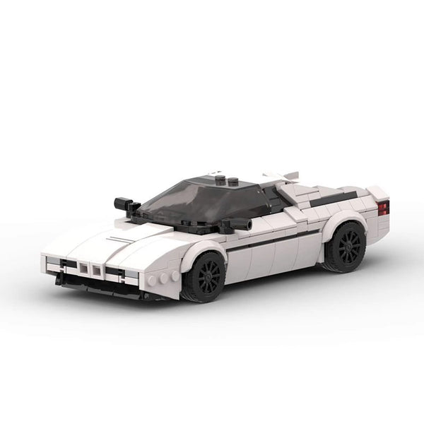 Bloques de Construcción BMW M1 Legendario - Serie de Carreras Rápidas para Coleccionistas