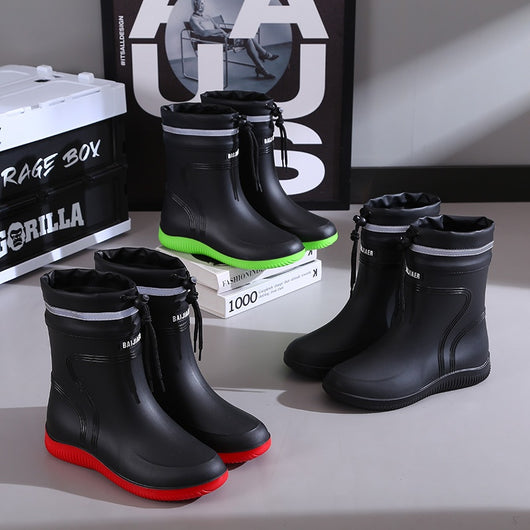 Botas Impermeables de Trabajo para Hombre - Antideslizantes y Resistentes - Image 37