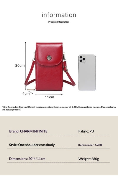 Funda Retro de Cuero Encerado con Protección Antimagnética - Image 11