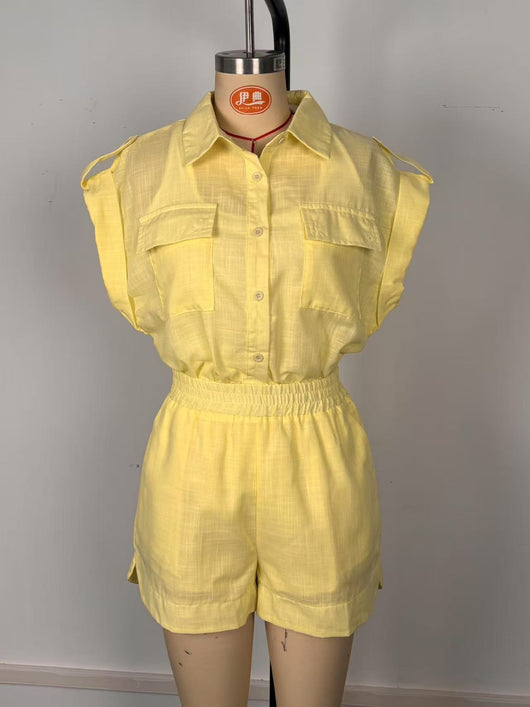 Camisa Casual con Mangas Enrolladas y Bolsillos - Image 18
